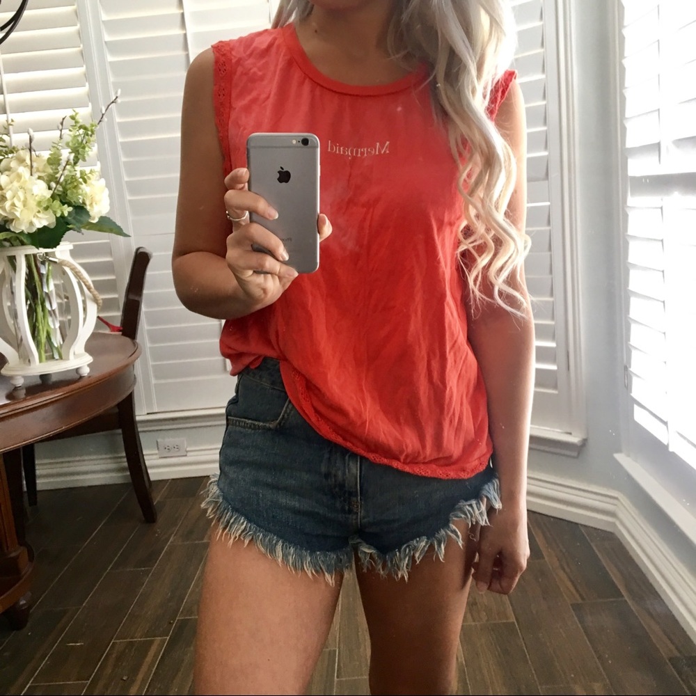 WILDFOX Red Mermaid Tank